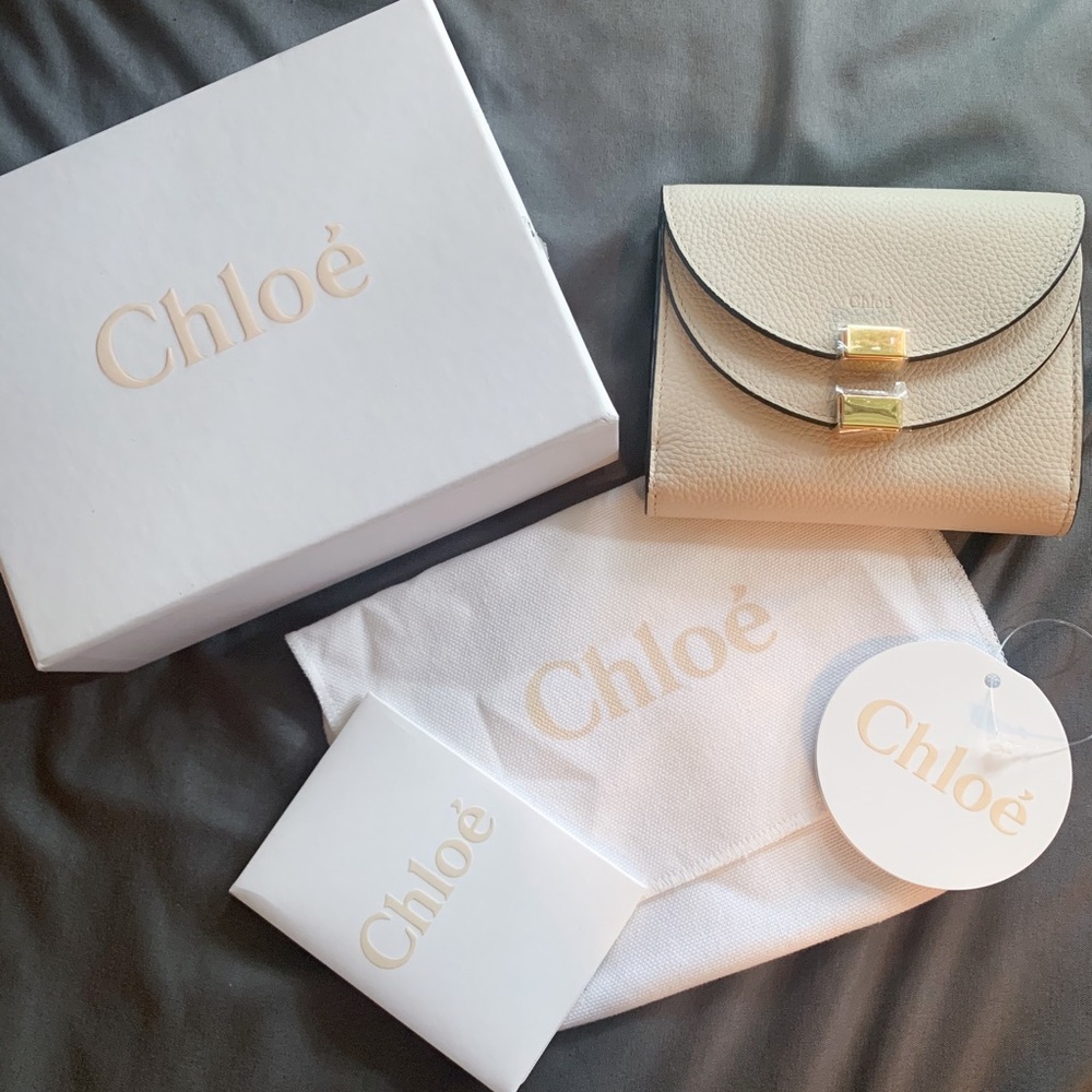 ❌SOLD ❌Chloé Georgia Compact Wallet